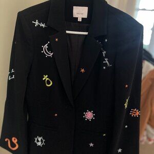 Cinq A Sept- Astro Rumi Embroidered Blazer